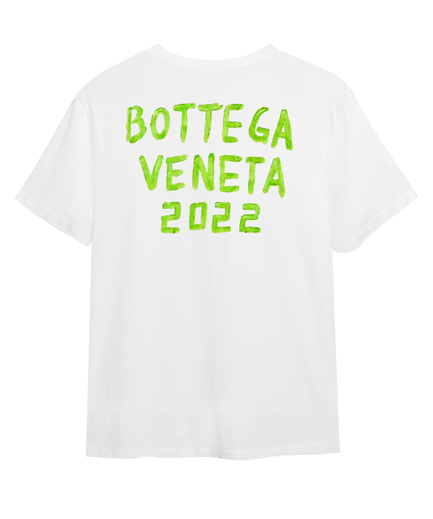 Футболка с логотипом Bottega 2022 Спина