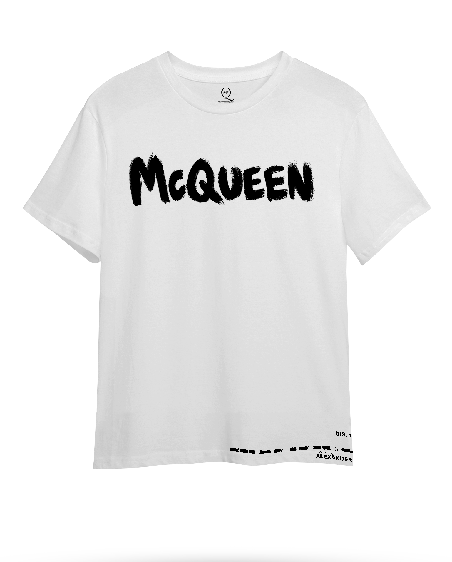Футболка с логотипом MCQueen Полоски -W-S