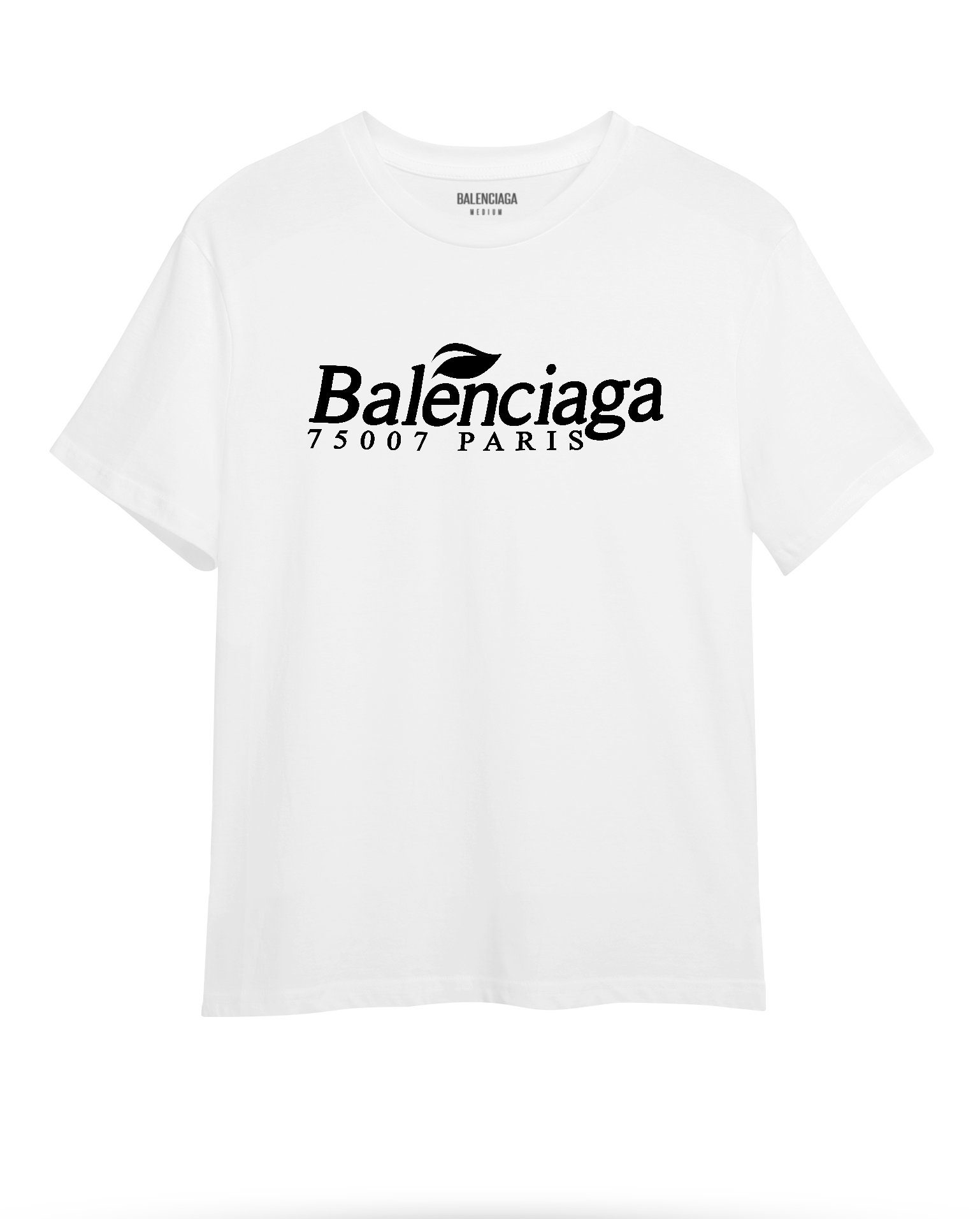 Футболка с логотипом Balenciaga 007  -W-S
