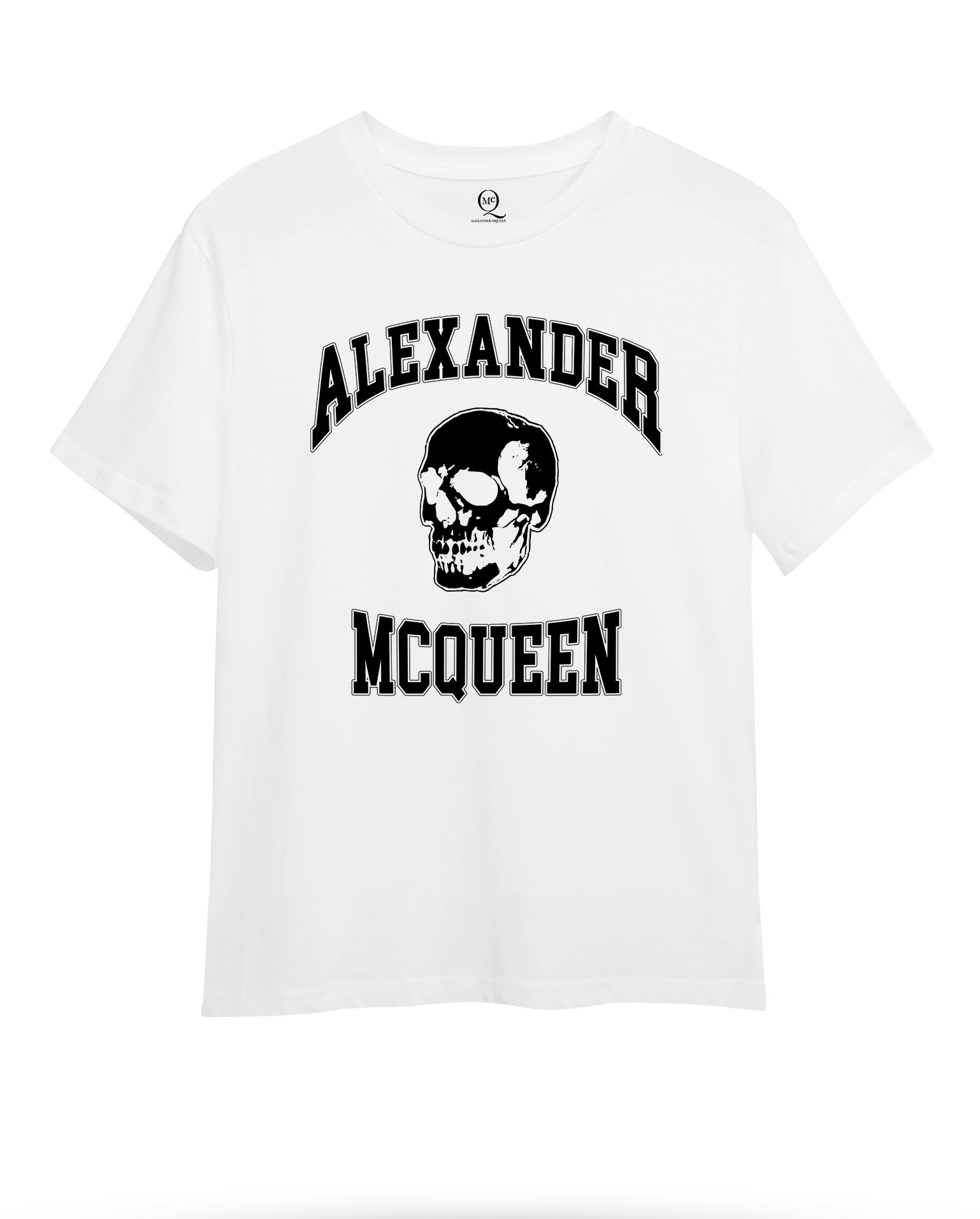 Футболка с логотипом MCQueen Black -W-S
