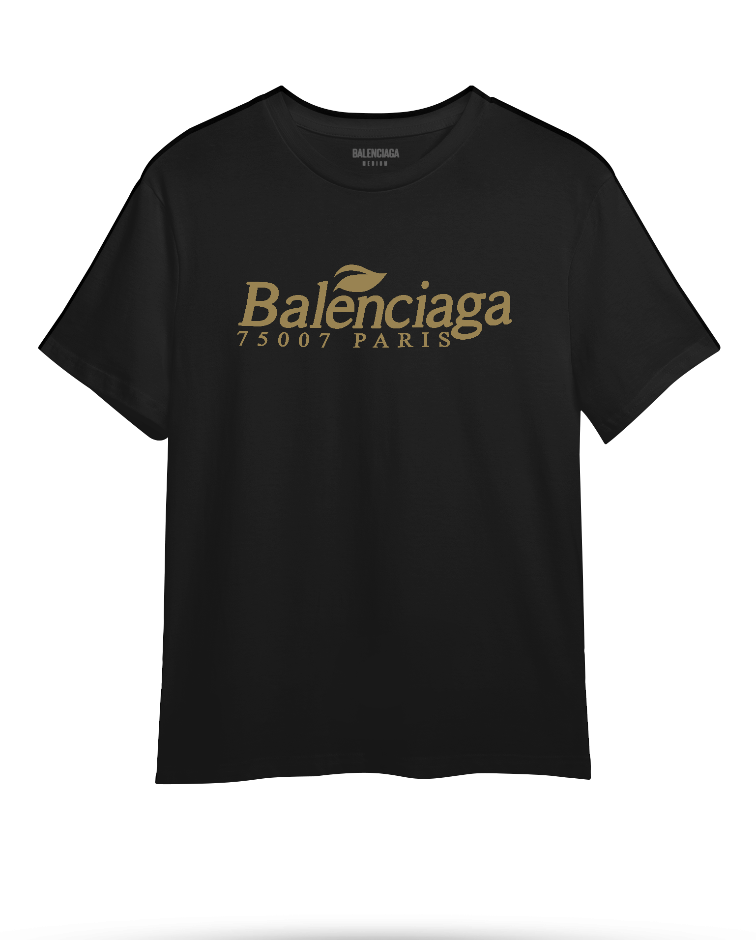 Футболка с логотипом Balenciaga 007 Orange -B-L